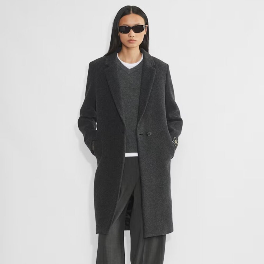 Aritzia Babaton The Stedman Coat Soft Wool Cashmere NWT